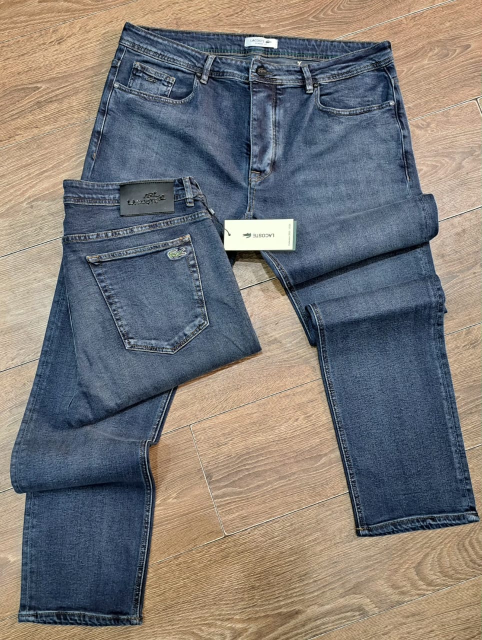 JEANS LACOSTE BLEU  GRAND TAILLE Réf:LT910